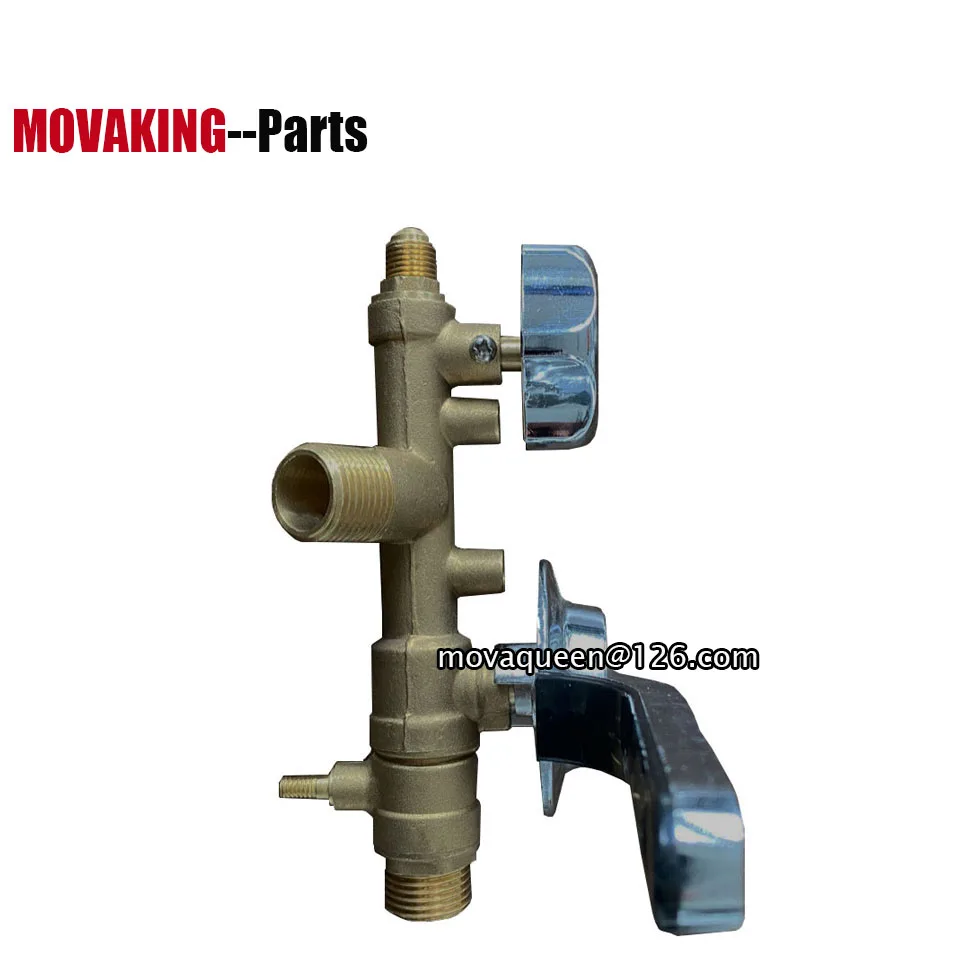 Gas Stir-Fry Stove Burner Fryer Spare Parts Main Gas Limiting Valve Copper Valve LPG NG Integrated Gas Control Valve