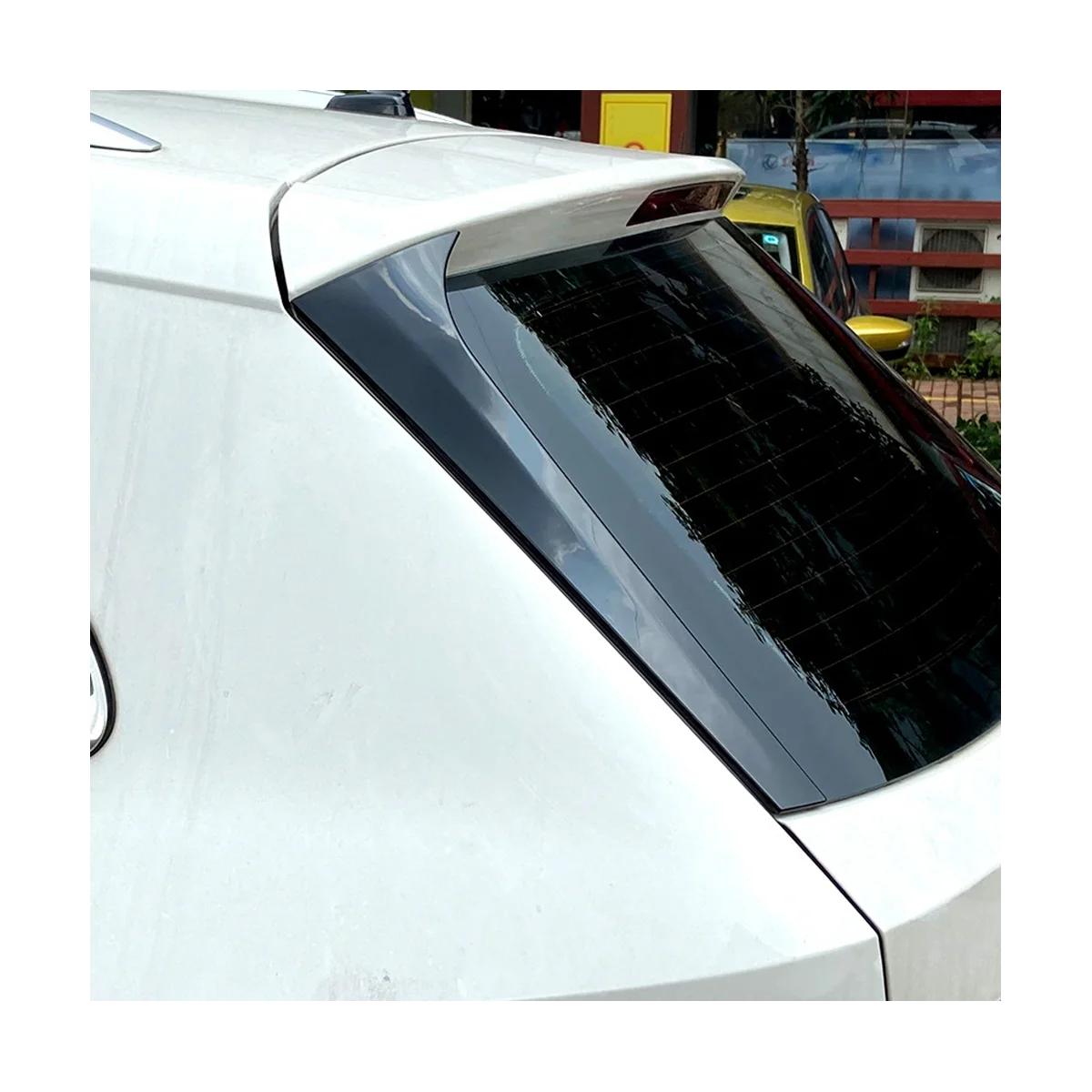 Car Rear Window Spoiler Deflector Side Wing Trim Cover Sticker Body Kit for Skoda Kodiaq