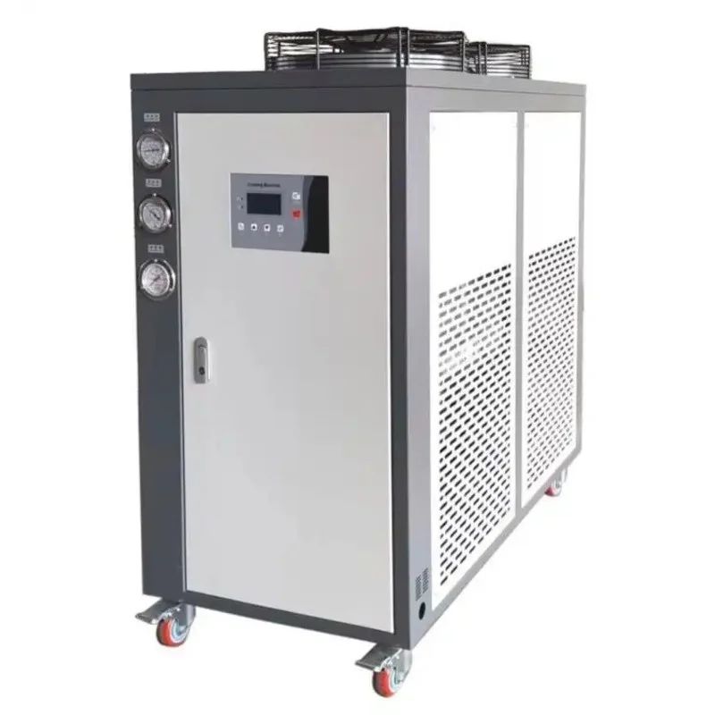 Vacuum oxidation type Screw type chassis cooling machine Customization of vertical integrated chemical injection molding chiller