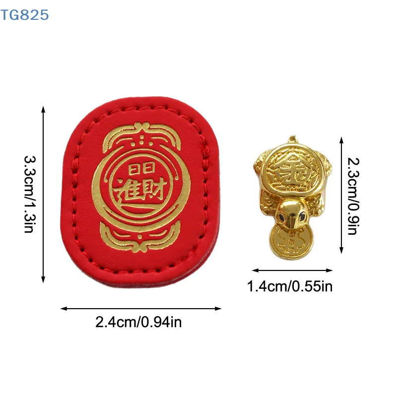 【AN】Fengshui Lucky Turtle Wallet Charm Money-biting TurtleOrnaments Decor With 