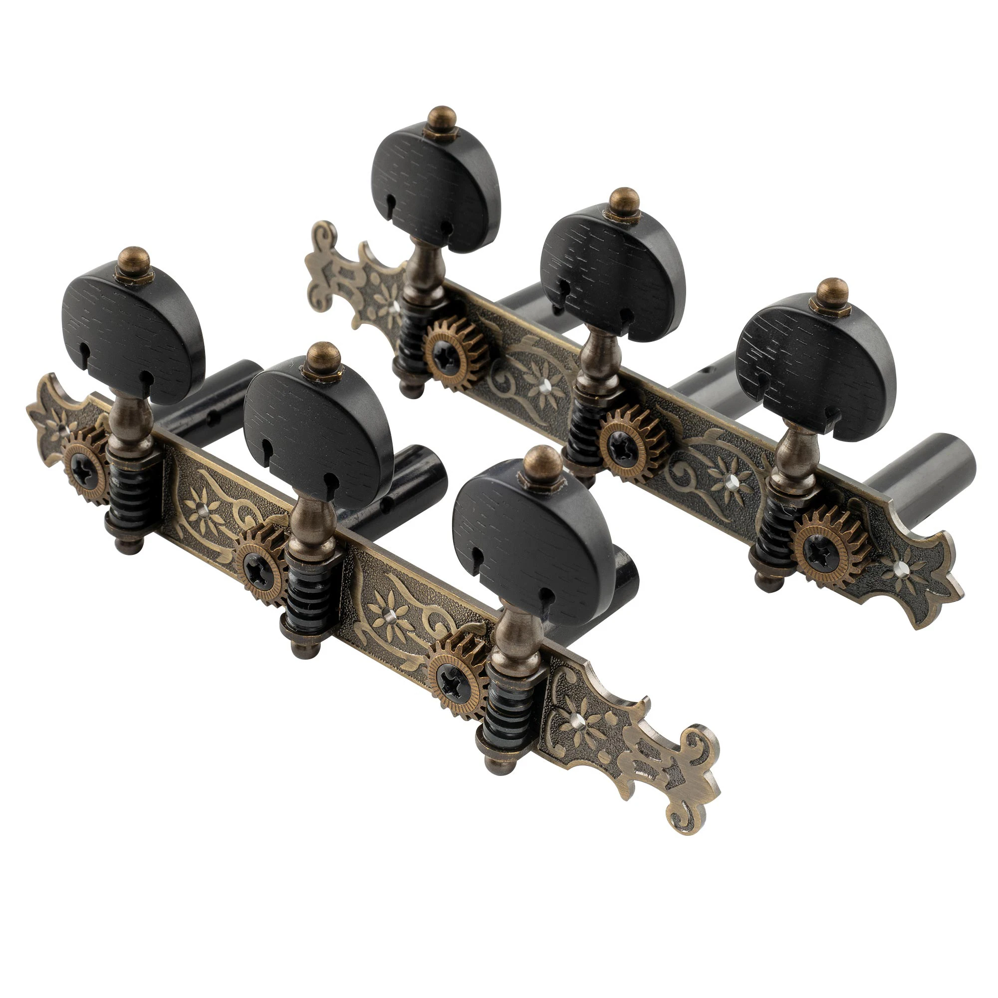 Musiclily Pro 3X3 Bouchet Style Classical Guitar Tuners Tuning Keys Machine Heads Set