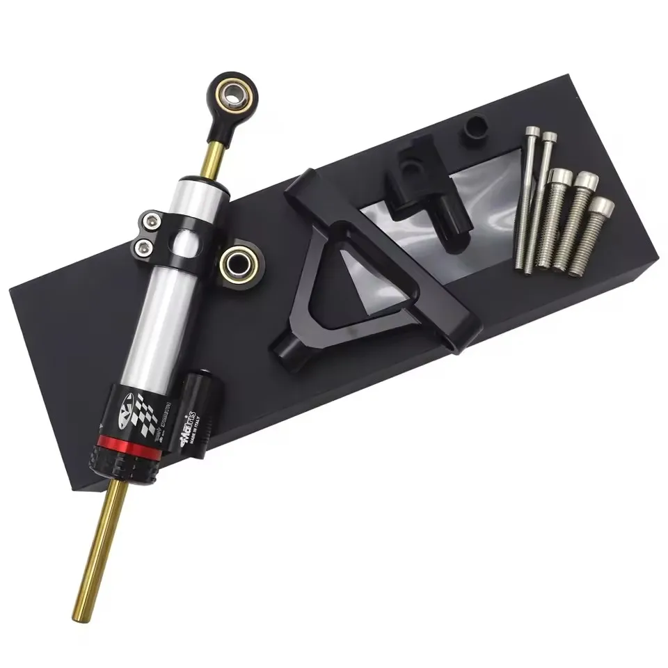 Untuk Kawasaki ZX10R 04-05 Sep - Steering Damper Stabilizer Kit Cnc ulasan dan harga