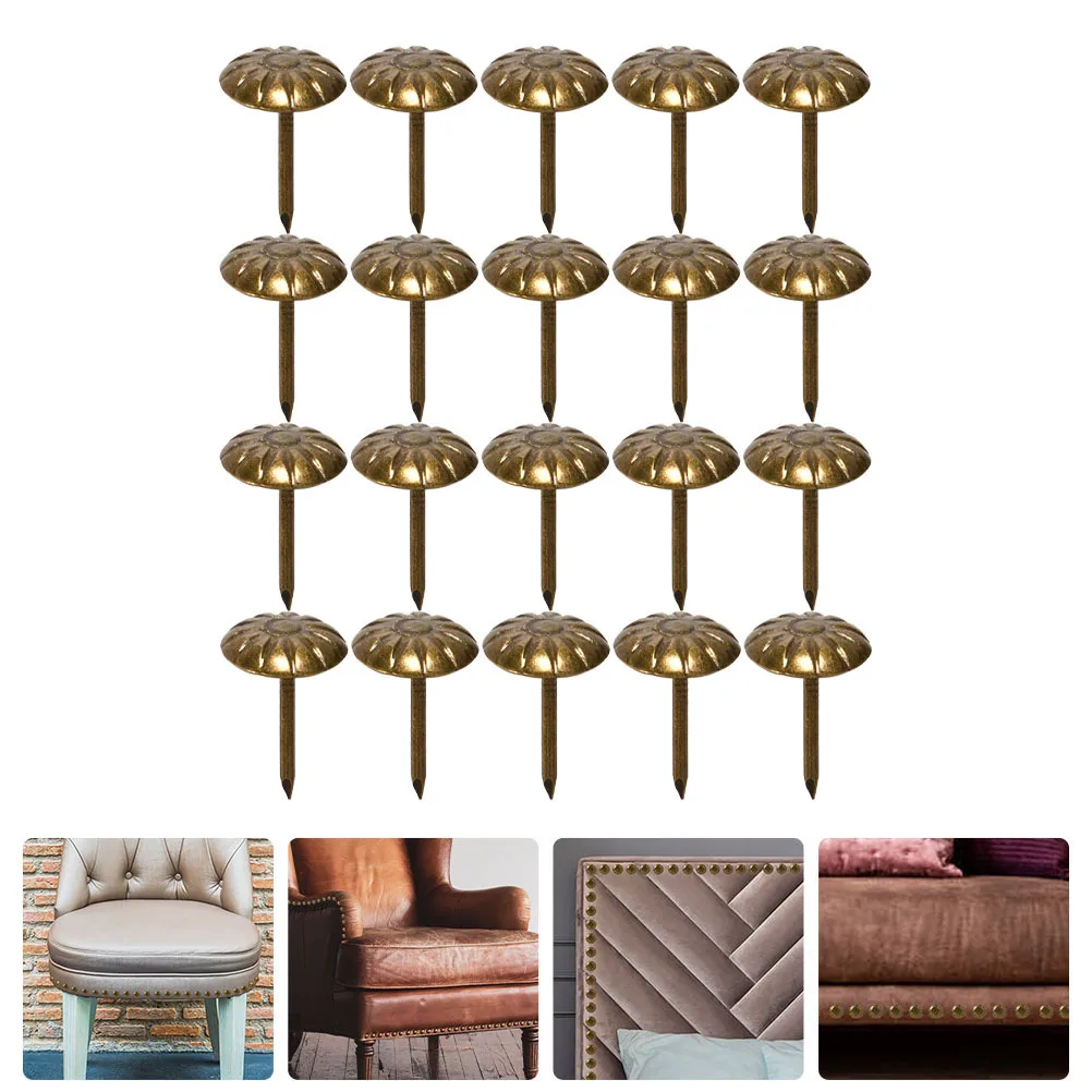 300 pièces punaises décoratives Vintage clous de rembourrage pour meubles canapé-lit chaise bricolage punaises de rembourrage