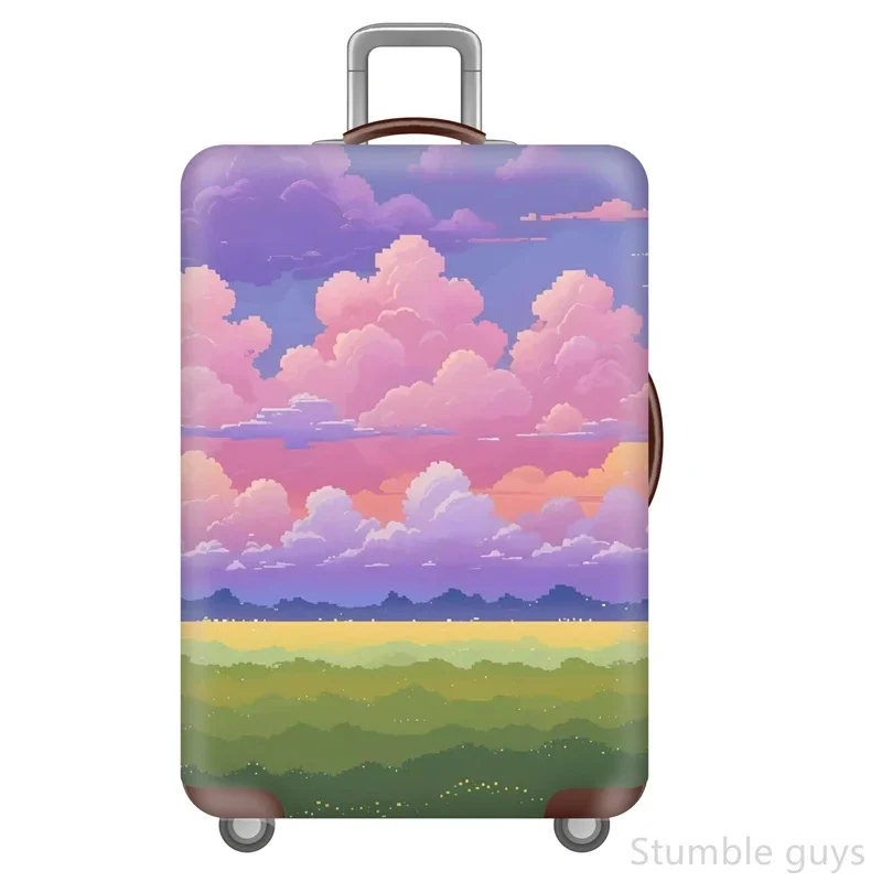 

Эластичный моющийся защитный чехол для чемодана, устойчивый к царапинам, пыленепроницаемый, практичный аксессуар для багажа 18-32 дюймов