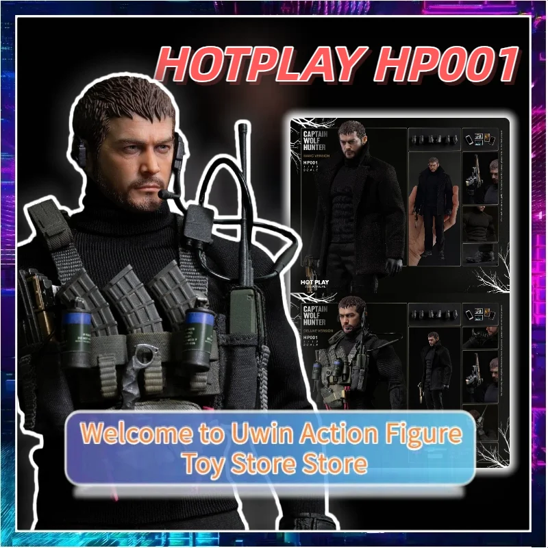 

[Fast Shipping] HOTPLAY HP001 Resident Evil 8 Wolf Hunter Captain, Chris 1/12 Cloth Mobile Soldier Doll Model Toy Gifts