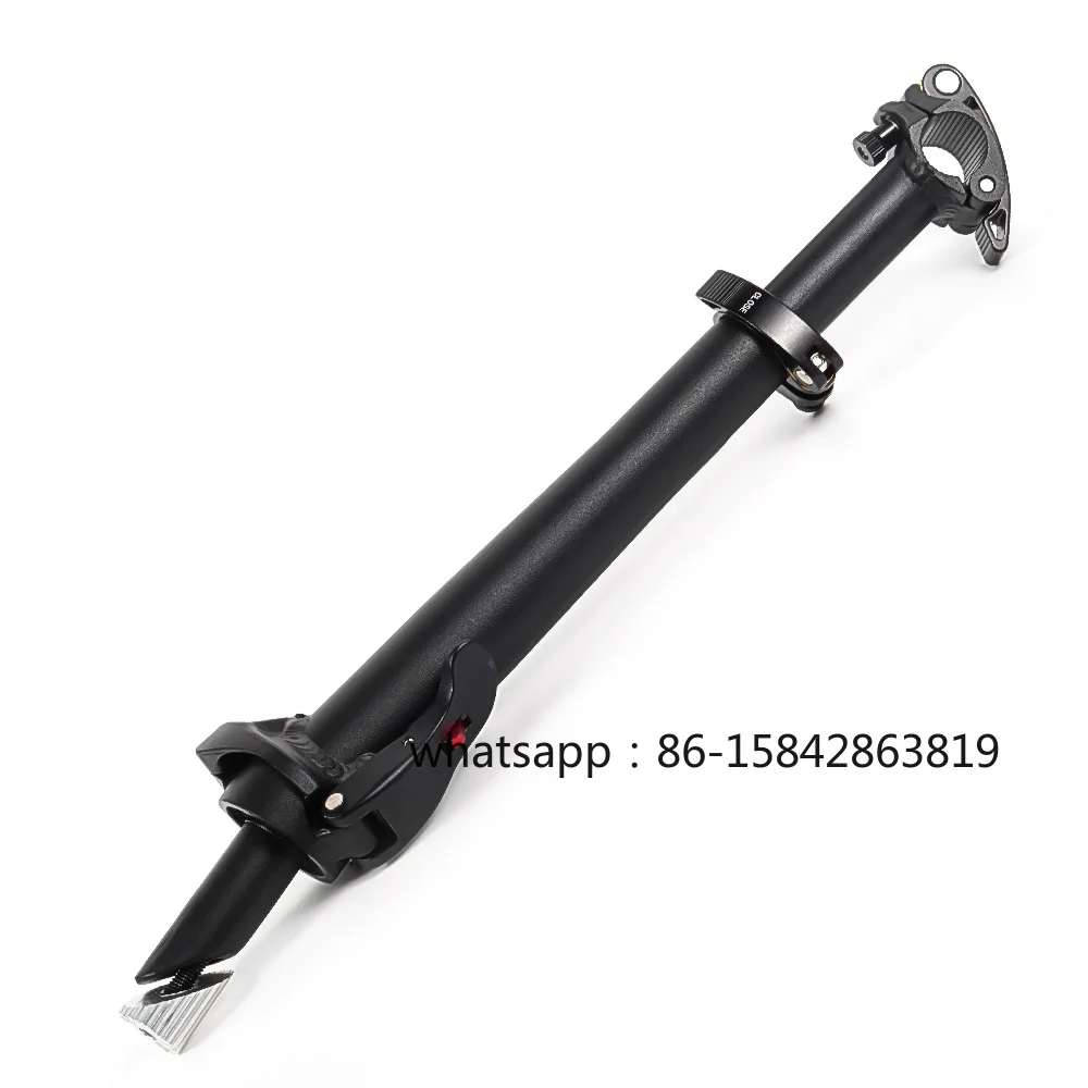 Quick-Release Folding Bicycle Handlebar Stem Adjustable Front Riser Durable Aluminum Alloy Folding Head Tube