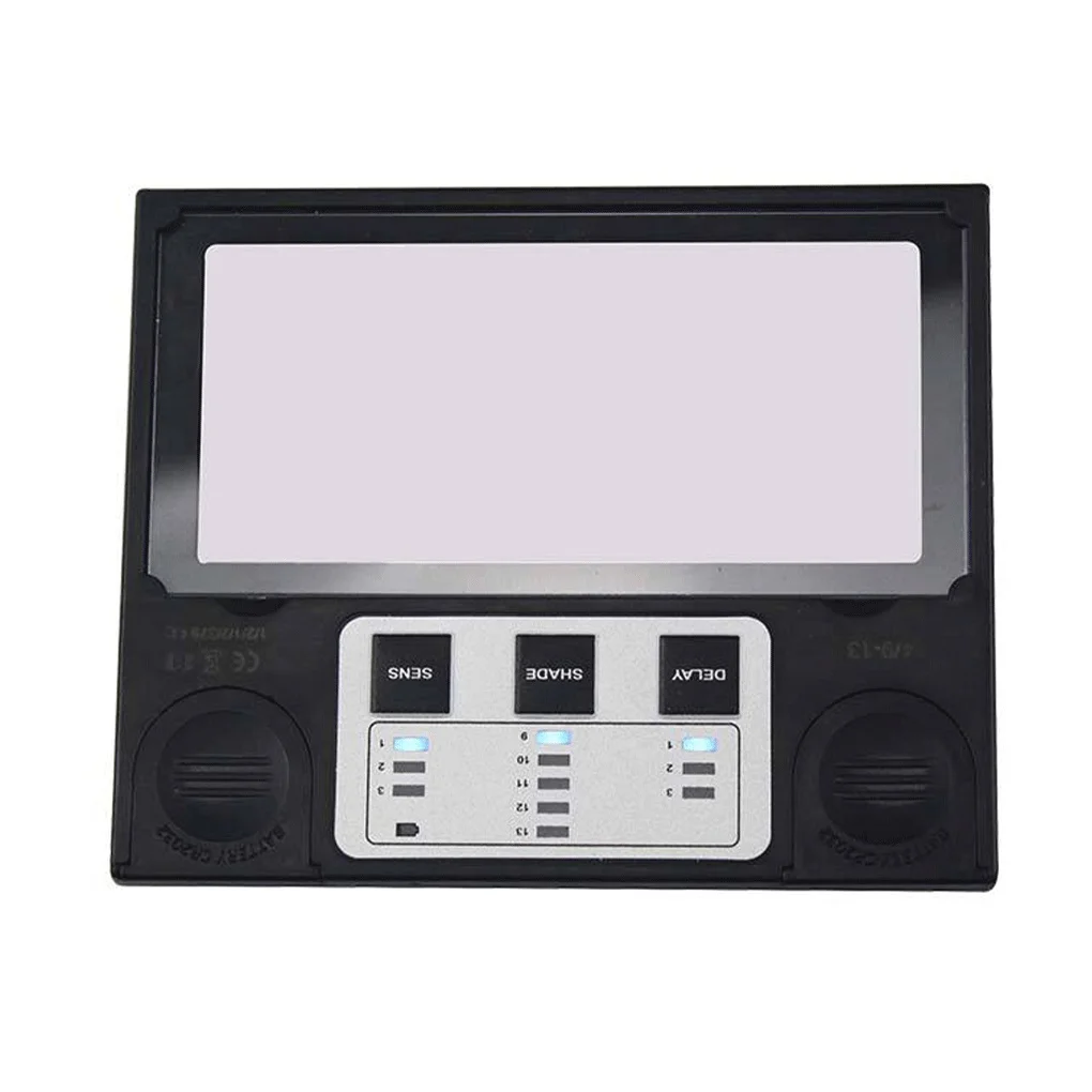 

Auto Darkening Welding Lens Large Viewing Screen True Color Safety Glasses Wide Angle Vision Weld Hoods for Welder