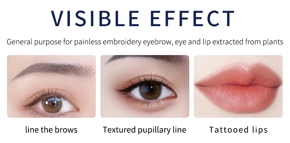 AIMOOSI Tattoo-Pigment-Bleichmittel 15ml In-Time PMU Korrekturflüssigkeit für Augenbrauen Lippen Eyeliner Fehlerkorrektur – Detail 9