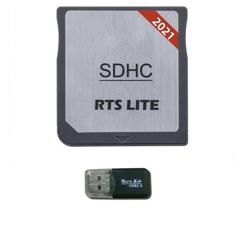 Herramienta de tarjeta 2021 R4 SDHC Gold Pro Dual Core RTS LTE con lector de tarjetas