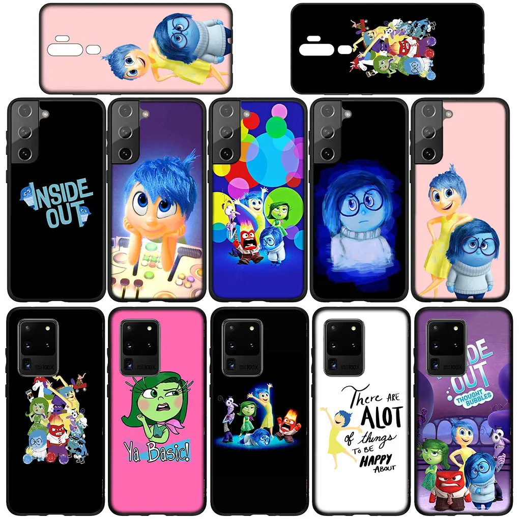 Cartoon Inside Out Soft Casing for Xiaomi Poco X3 NFC X4 M2 M3 M4 Pro 4G M5 F3 C3 C40 GT 10T 11T 11 12 Phone Cover Case