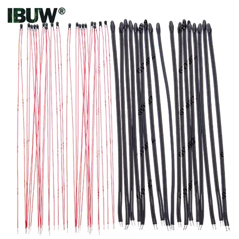 10PCS MF52 Wired NTC Thermistor 1% 10CM Lead 10K 100K 3435 3950
