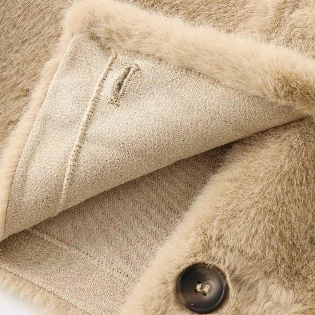 

Fashionable Versatile Short Artificial Fur Jacket Women's Autumn Winter New Style European And American Style 6318269