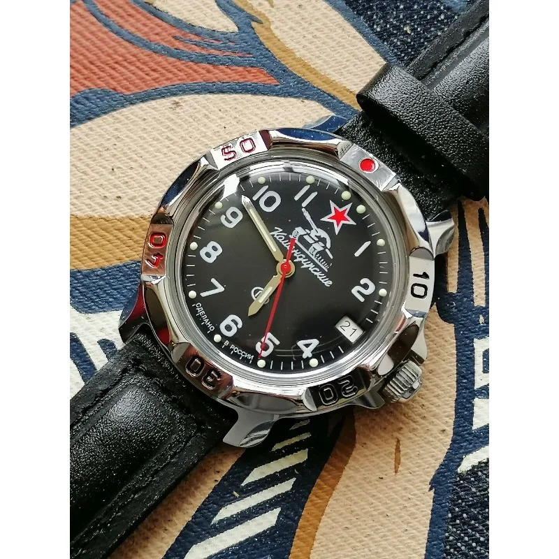 Reloj militar Commander Manual Reloj mecánico para hombre Deportes Impermeable Luminoso