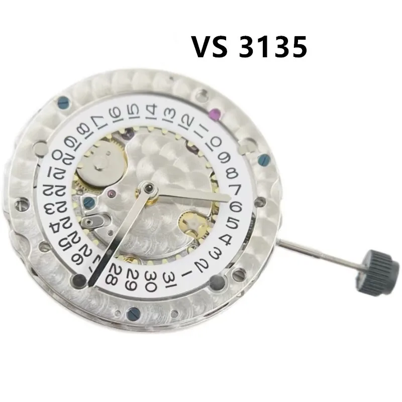 Clean VS3135 Clone Automatic Mechanical Movement High Quality Version Blue Hairspring Fit Movt