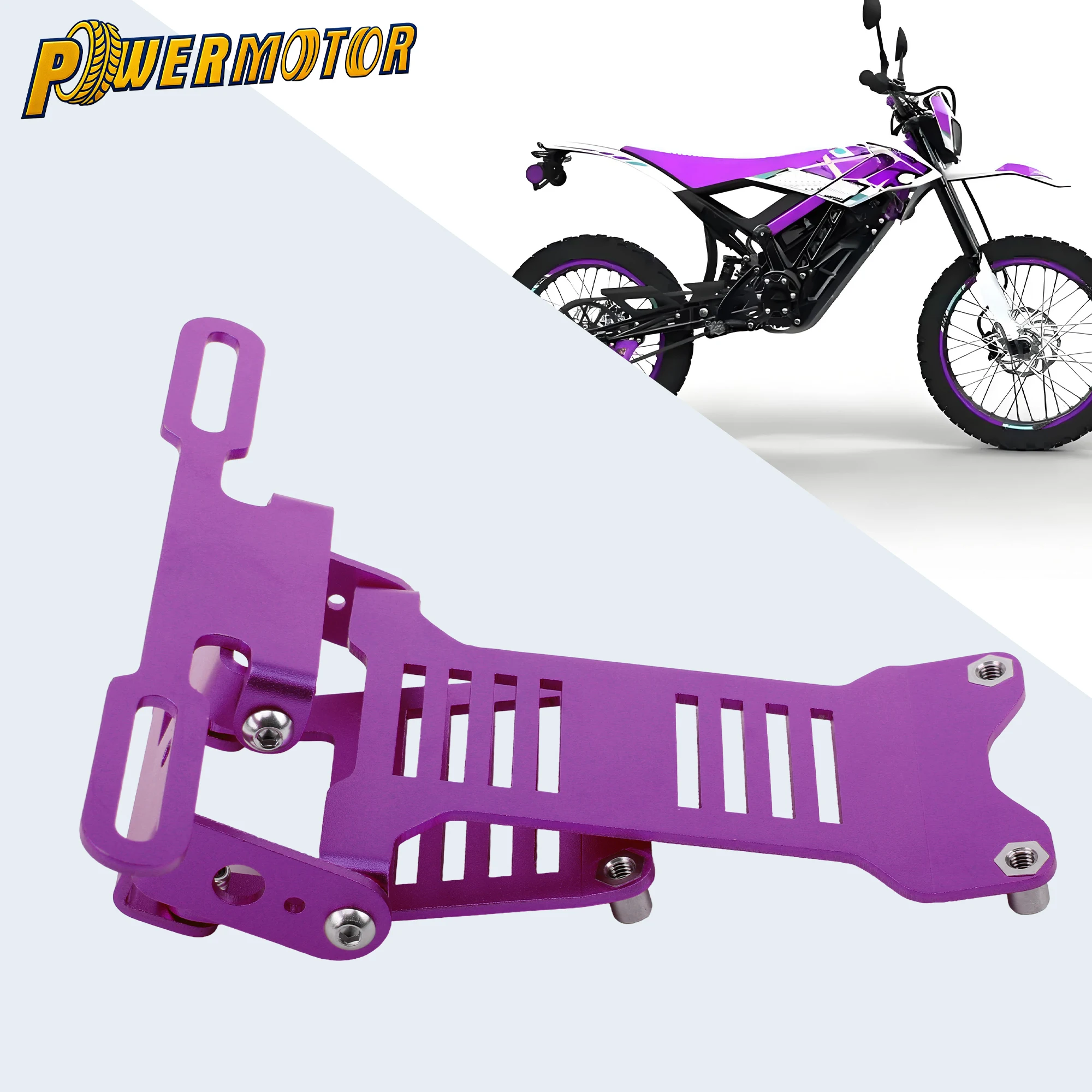 

For Sur Ron Parts Electric Bike Tail Light License Plate Bracket For Surron Ultra Bee Dirt Pit Bike Motorcycle Accessories