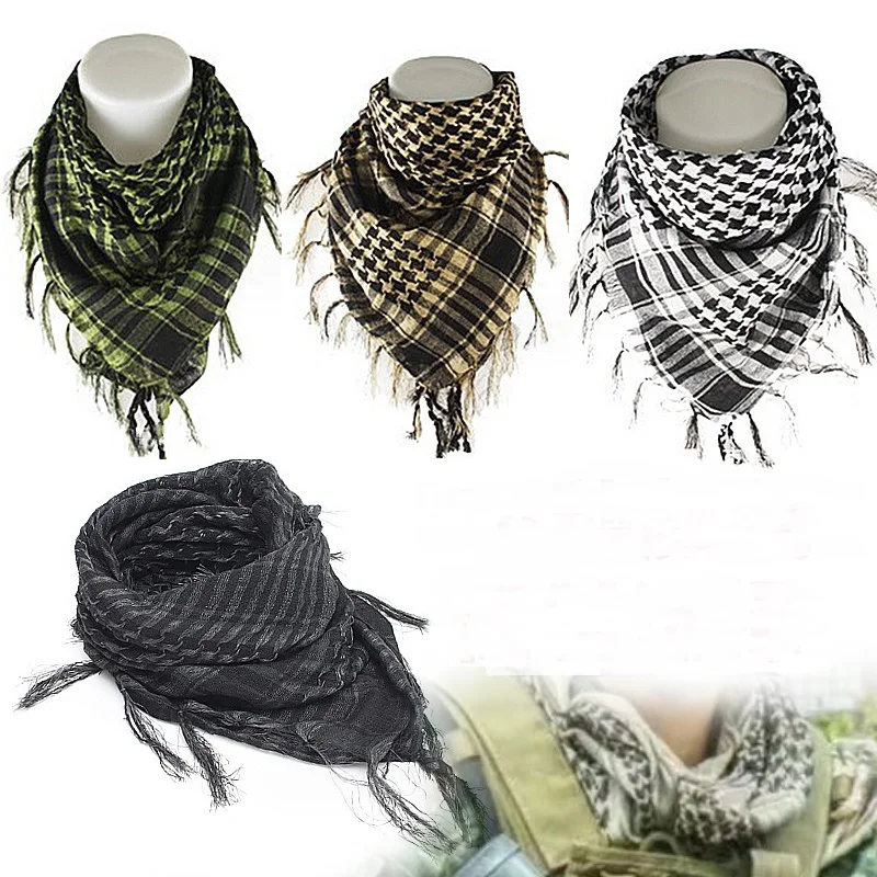 Tactical Polyester Square Scarf for  Prevent Wind and Sand