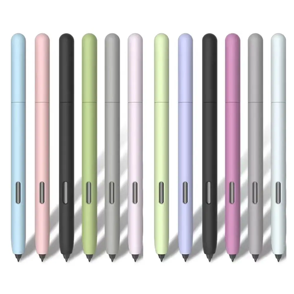 Tablet Touch Pencil Case Silicone Stylus Protective Cover Shockproof for Samsung Galaxy Tab S7/S8/S9 Plus Ultra S Pen Sleeve