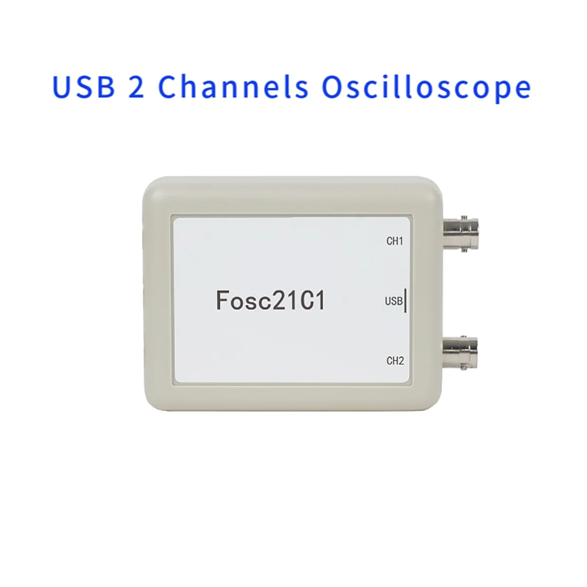 جديد Fosc21C1 2-قناة USB PC راسم الذبذبات 1Mhz معدل أخذ العينات راسم الذبذبات المحمول MCU Development