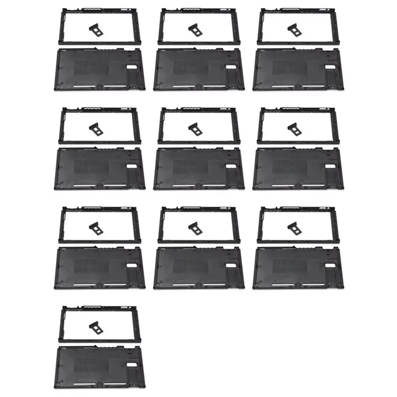 

AS95-10X Replacement Shell For Switch Top Bottom Shell Game Card Tray For Nintedo Switch