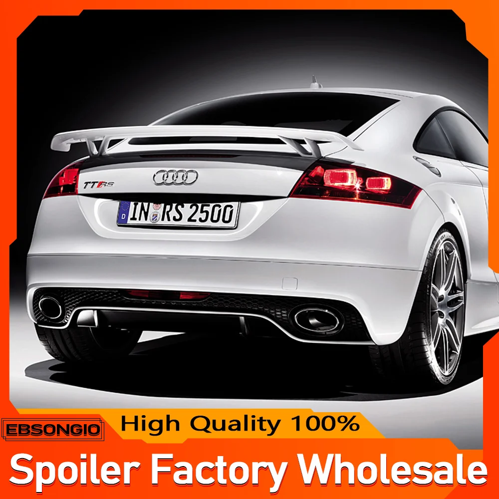 Für 2008-2019 Audi TT MK2 MK3 8S TTS TTRS Sline Coupe Heckspoiler Flügel Kohlefaser