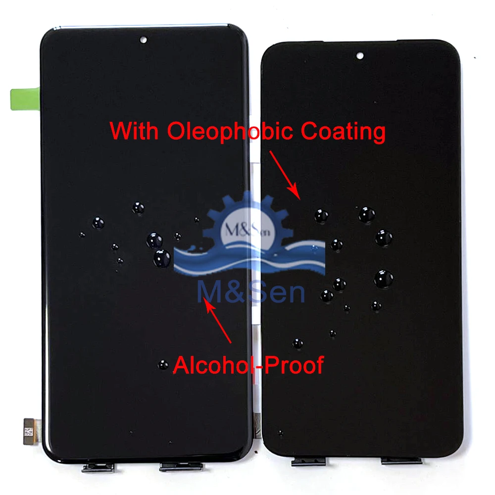 Original amoled para xiaomi 14 lcd 23127pn0cc mi14 tela +
