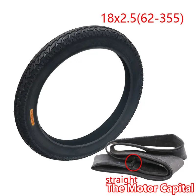 High Quality  18x2.5 62-355Tire, for 18 Inch Electric Bikes E-bikes Kid  Unicycle Small BMX&Scooter Part