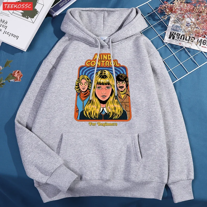 Mind Control Beginners Hoody Men Women Fashion Oversize Hoodies Cute Fitness Pullovers Harajuku Fleece Couple Hoody