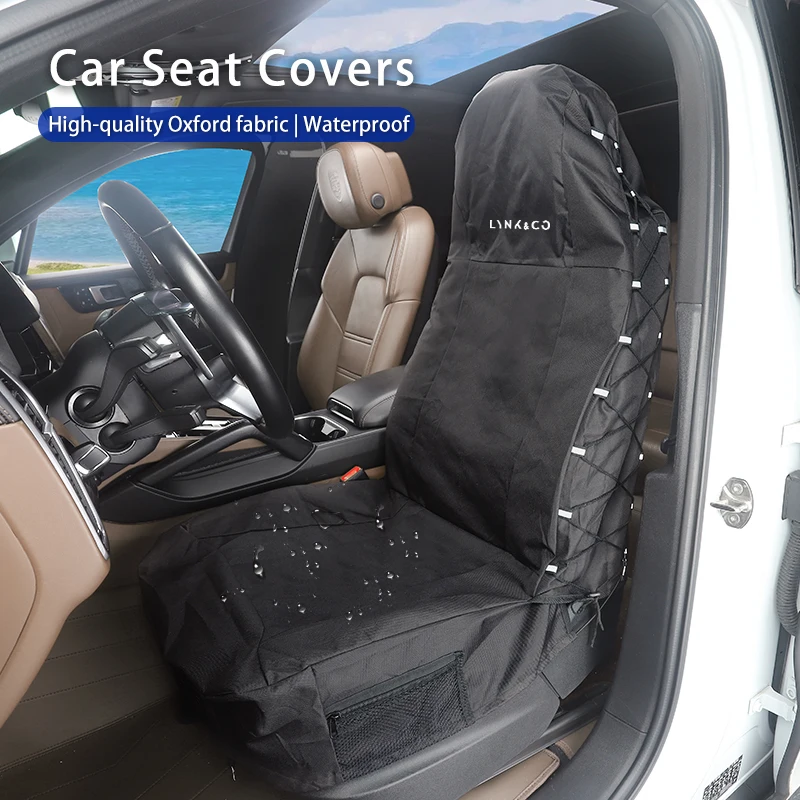 1Pc Car Oxford Cloth Seat Covers Storage Cover Car Accessories For LYNK&CO 06 03 05 08 09 01 02 Hatchback BX11 EX11 ZERO LYNK