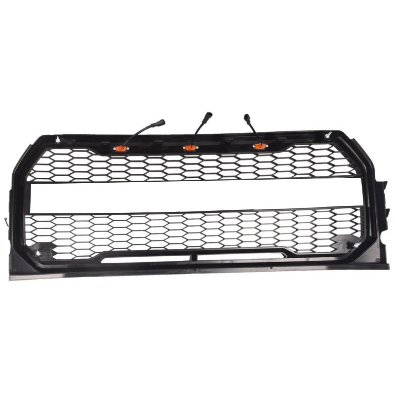 شبكة المصد الأمامي باللون الأسود لـ 2015-2017 FORD F150 F-150 Grill Raptor style #2