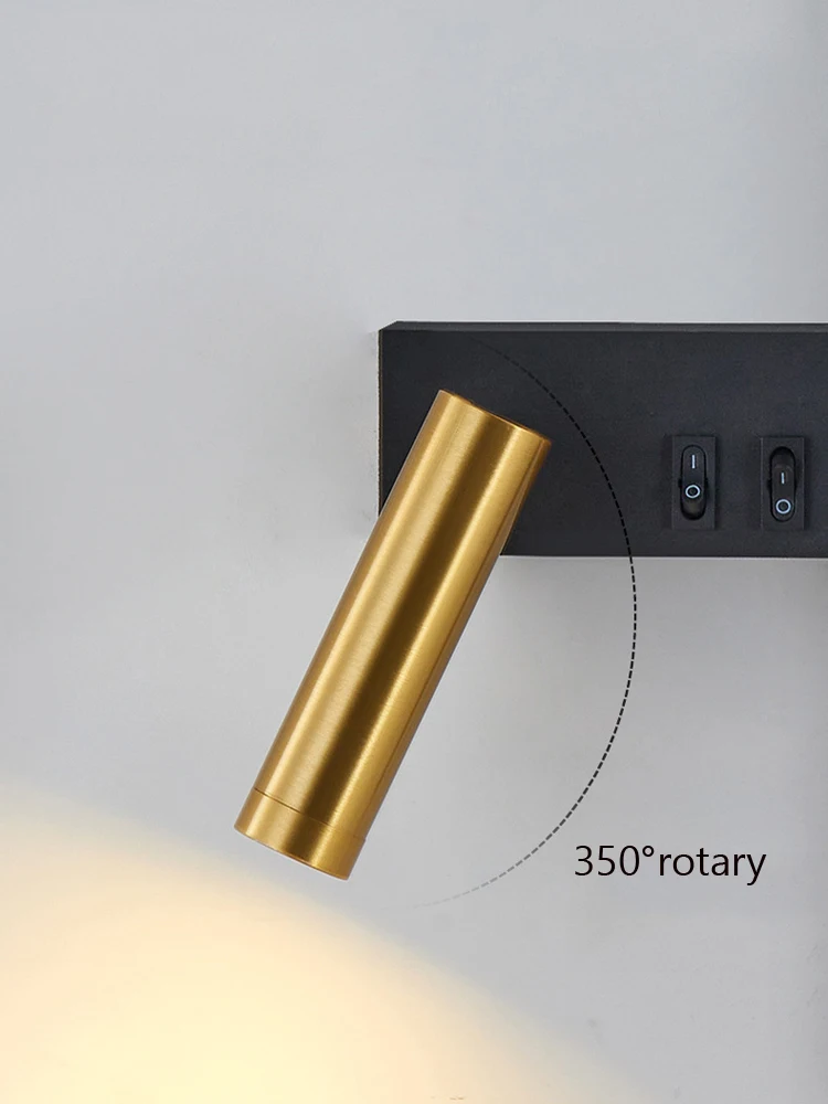 Nordic Modern Led Wall Lamp Living Room Sofa TV Background Home Decor Spot Light Design Led Reading Lamp Light Bedroom