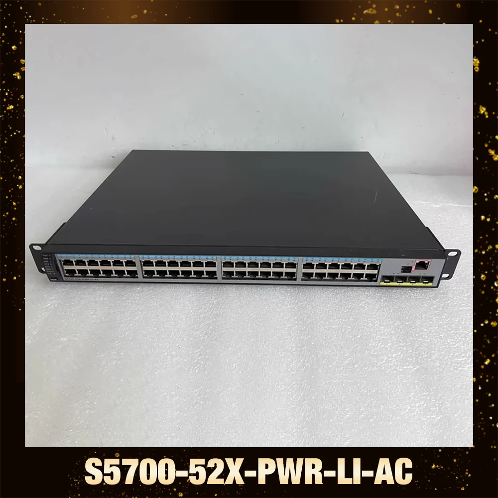 

For HUAWEI S5700-52X-PWR-LI-AC 48 port Gigabit POE power supply 4-port SFP+10G switch