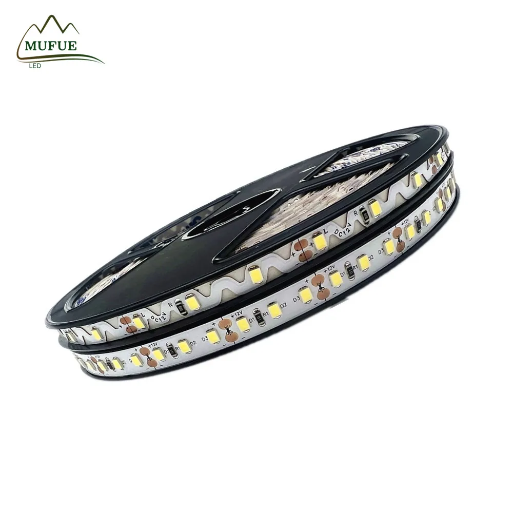 Tira LED económica para armario, 120LED por metro, salida de alto Lumen DC24V.