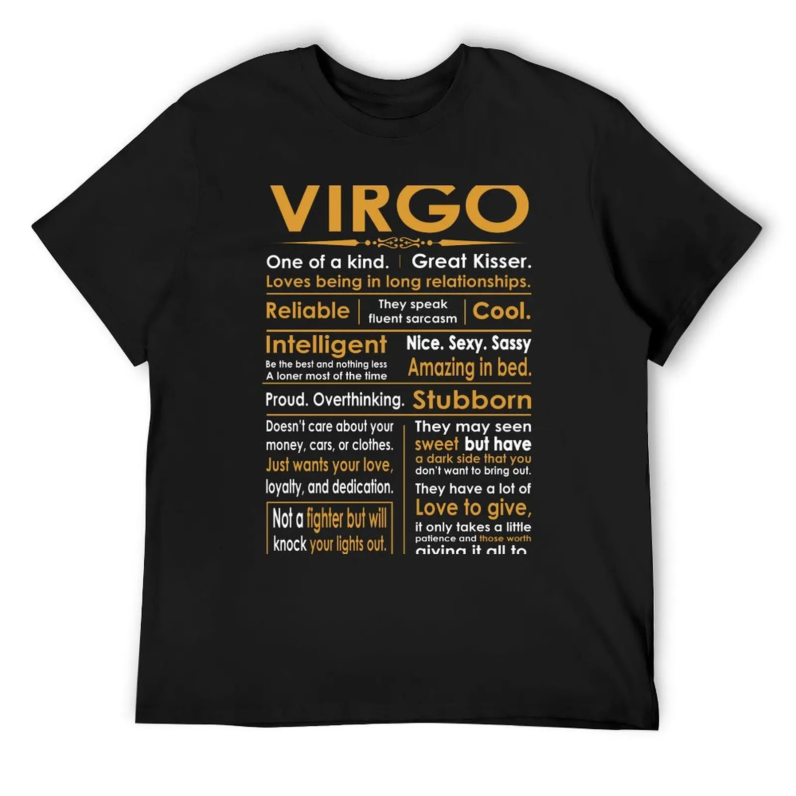 

Funny Virgo Zodiac Sign Shirt T-Shirt graphic tee shirt Personalized t-shirt T-shirts man t shirts for men pack