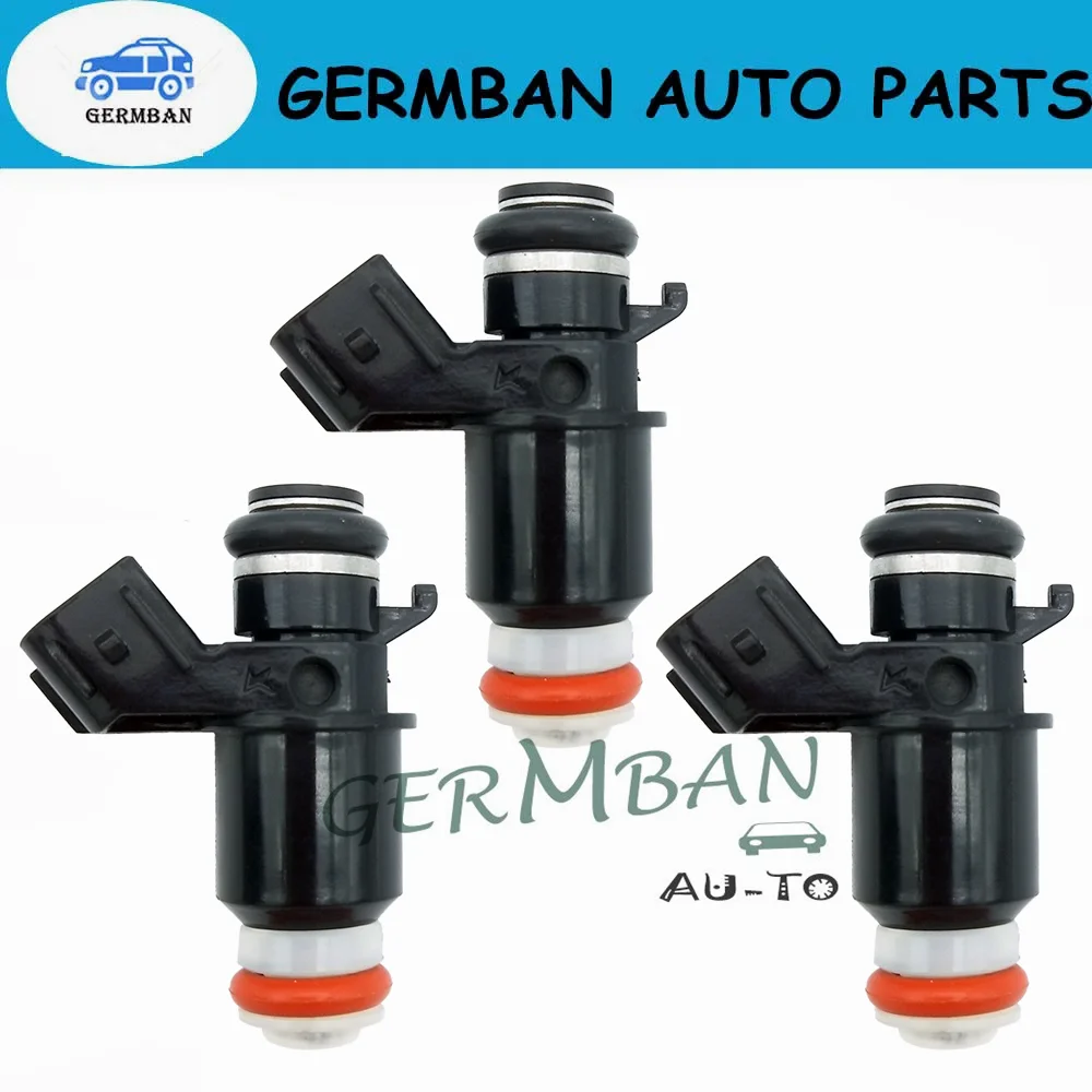 Injetor de combustível para 1999 Yamaha F15AMH Outboard Mercury, 4T 2006 30HP 1A3G203EK 1A30413EK 25HP 1A25413EK, 8M0091784, 3 pcs