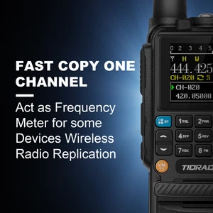 H3 Walkie Talkie Dradio tầm xa, ứng dụng điện thoại, lập trình không dây, băng khí, radio hai chiều, USB-C USB, lập trình và tải 6 Nhà giao tiếp radio bán hàng di động chính - №1
