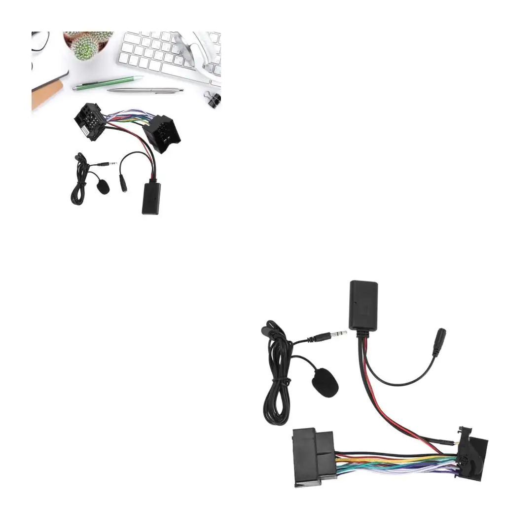  Suitable For E60 E61 E63 E64 E65 E66 E81 E82 E87 E70 E90 E91 E92 E93 Stereo MP3 Music Receiver Module AUX Adapter Cable