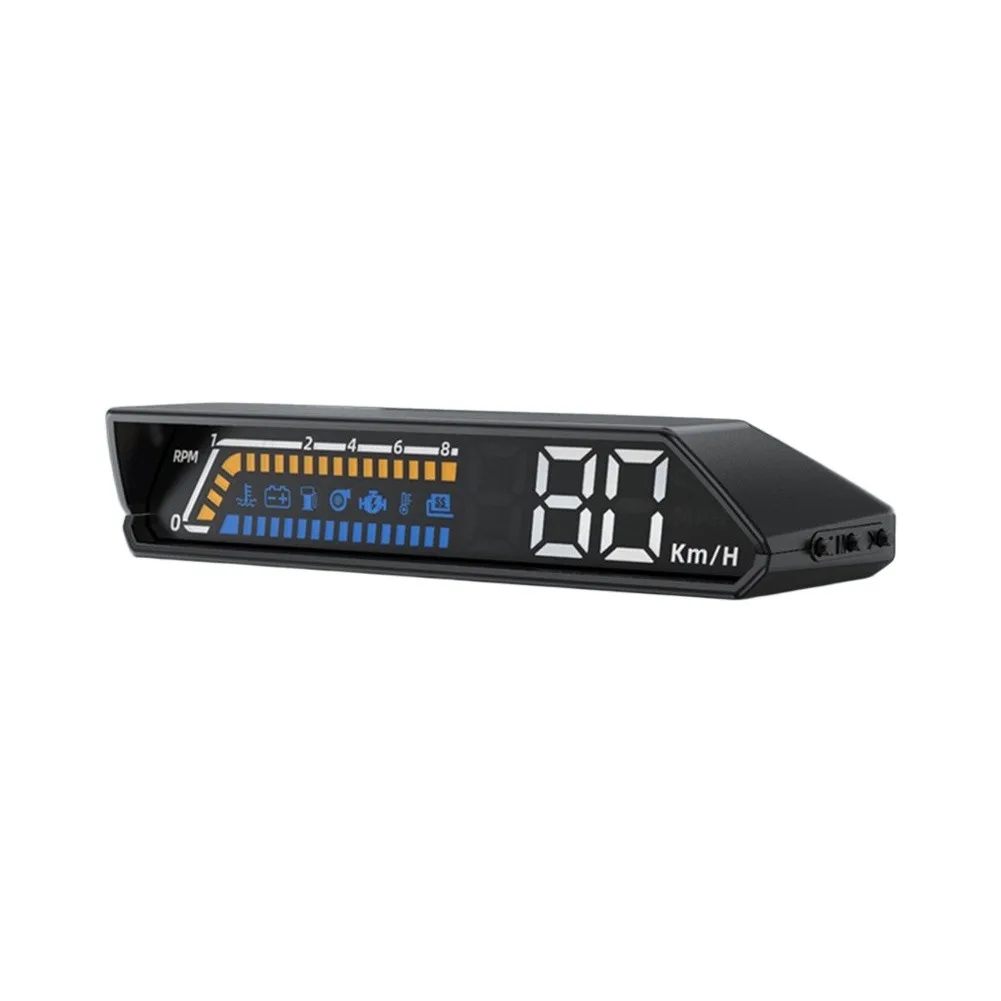 Easy To Use for obd2 Car Head Up Display Car Dashboard Dual-screen Linkage for obd2 Interface Universality Easy