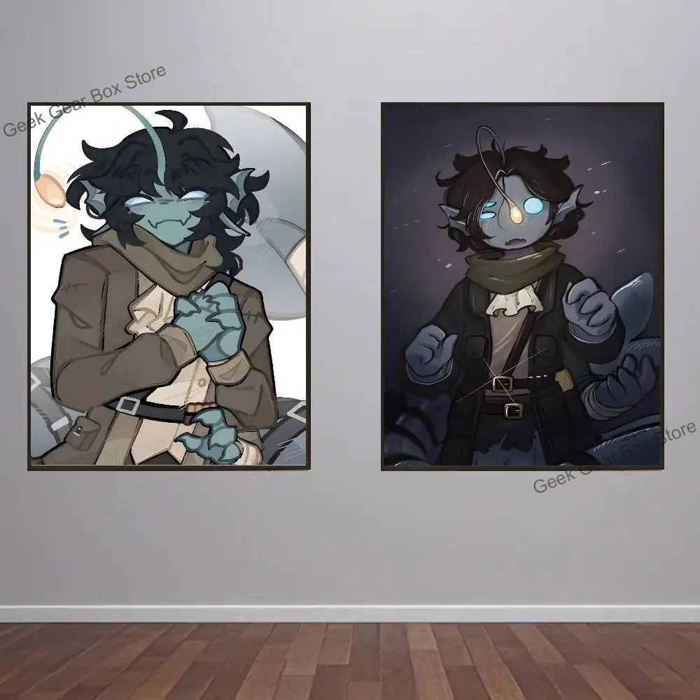 

P-Pressure S-Sebastian Solace Poster Prints Wall Art Painting Picture Gift Living Room Bar Restaurant Dec Sticker Large