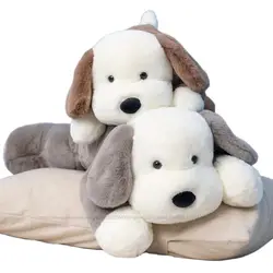 30-70cm Super Soft Lovely Dog Plush Toy Sleeping Dog Stuffed Puppy Doll Animal Toy Cartoon Pillow Baby Cushion Birthday Gift Kid