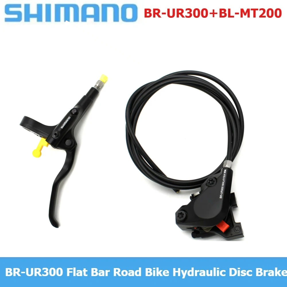 

Гидравлический дисковый тормоз SHIMANO MT200/UR300 с плоским креплением для шоссейных велосипедов, гидравлический дисковый тормоз BR-UR300 BL-MT200