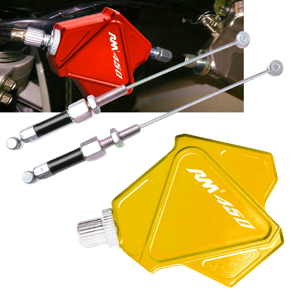 

CNC трюковый рычаг сцепления, легкая кабельная система для SUZUKI RMZ450 RMZ 450 2004-2018 2009 2010 2011 2012 2013 2014 2015 2016 2017