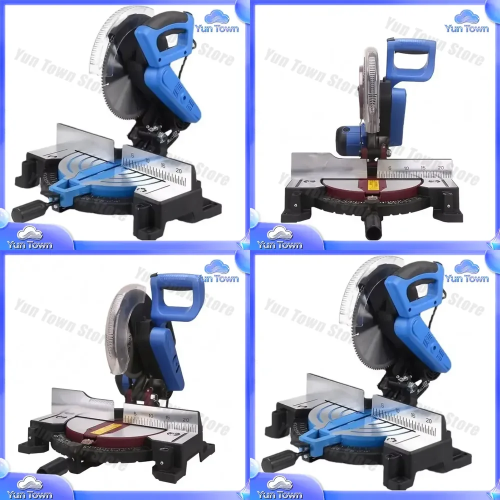 Portable 12-inch Manual Miter Saw Splitter for Wood Cutting Tools Aluminum Miter Box Saw Stand for DIY Carpentry 45 Degree