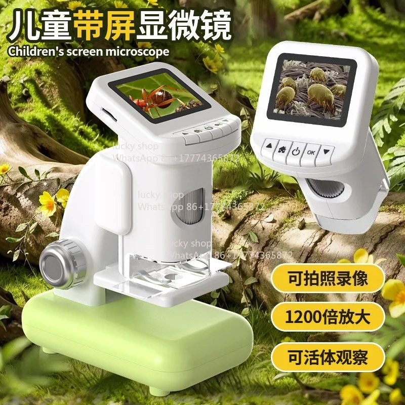 Intelligent Digital Microscope with Display Portable Can Take Pictures of High Definition
