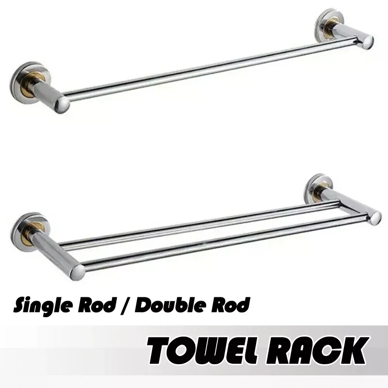 Новая-одинарная-двойная-вешалка-для-полотенец-из-нержавеющей-стали-50-60-см-для-ванной-комнаты-полка-для-хранения-держатель-для-полотенец