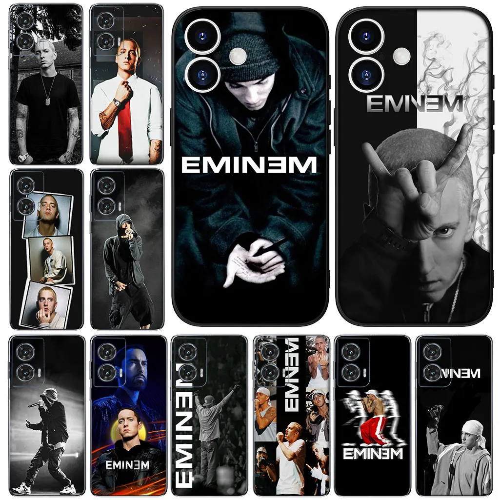 Мягкий чехол для Samsung Galaxy S22 S21 S20 Fe Ultra S8 Plus M21 M31 M55 M15 + A35 A55 A22 Rap E-Eminems Hop Singer Чехол для телефона