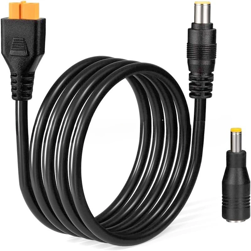 8mm To XT60 Power Cable 14AWG 1.5m DC7909 Male  Female Adapter Cable for Solar Panel Portable Power Station Solar Generato