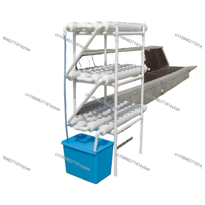 New 3 Layer 12 Tube Hydroponic Growing System Soilless Cultivation Rack for Balcony Vegetable Fruit