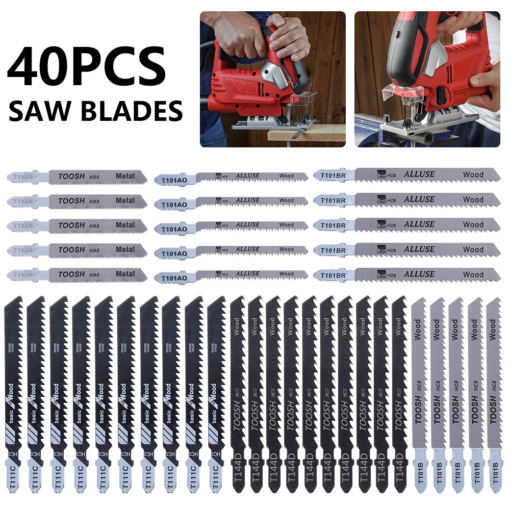 40Pcs Jig Saw Blade…