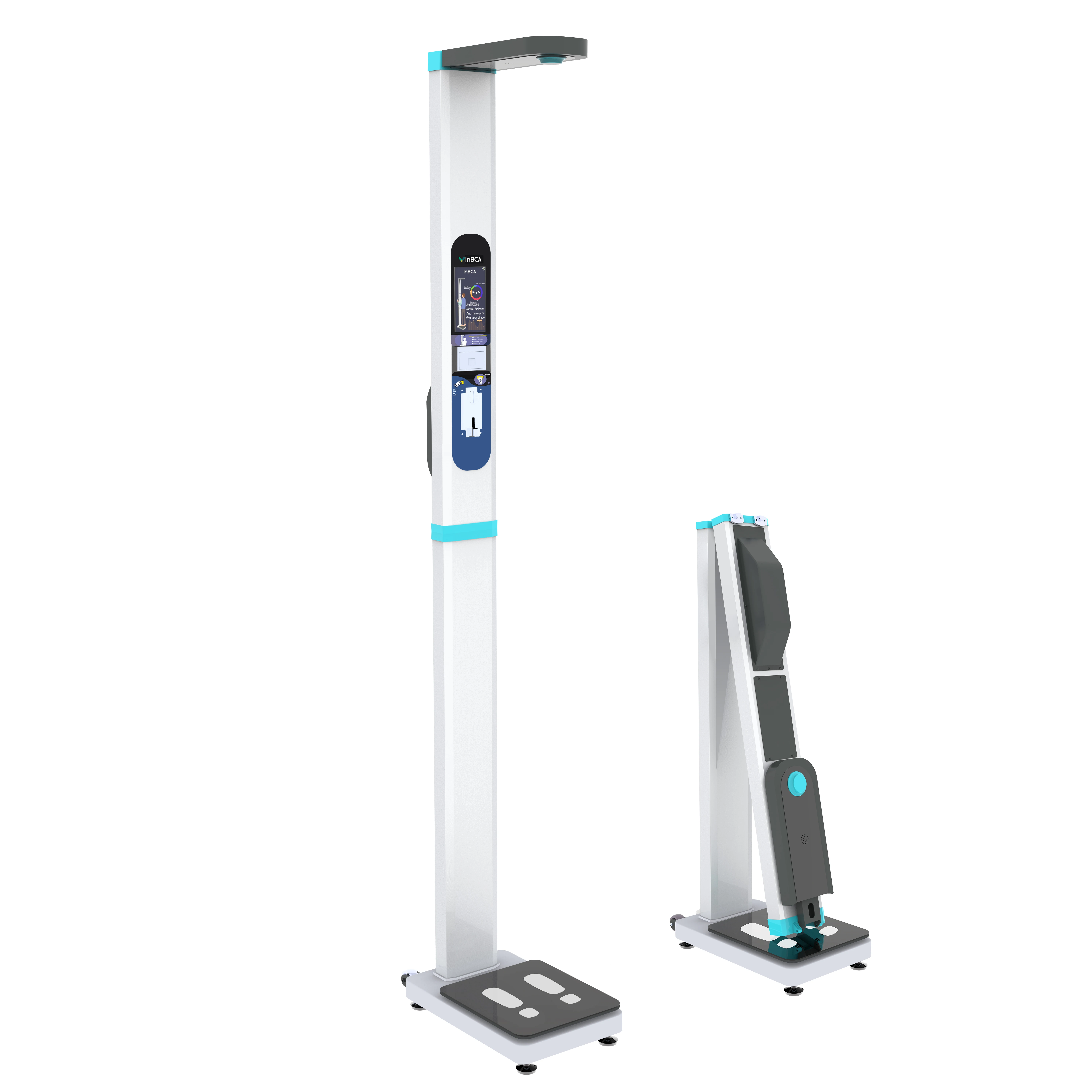 

Health Height Weight Measurement BMI Electronic Weighing Scale With Printer