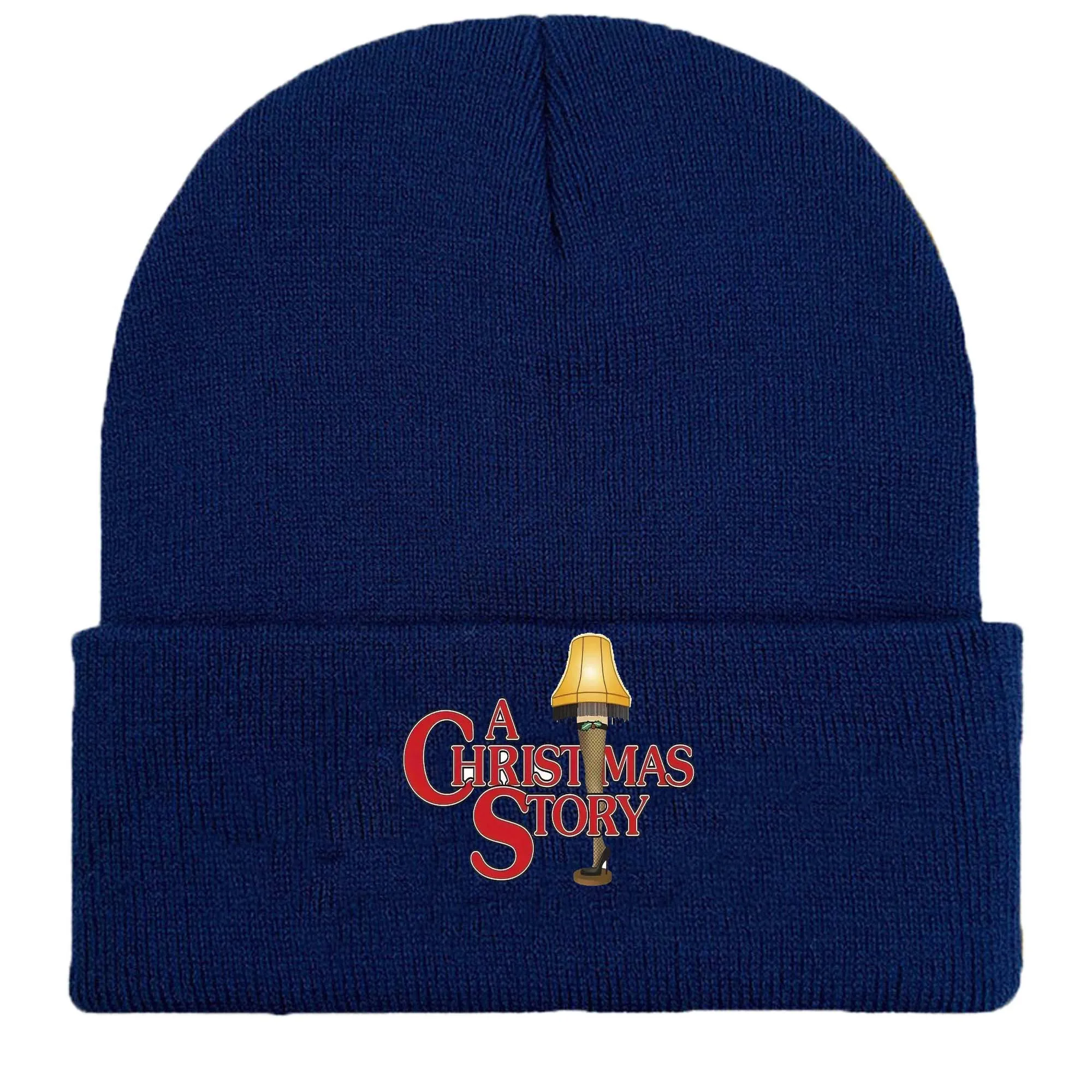 Unisex Knitted Beanie Hat with 